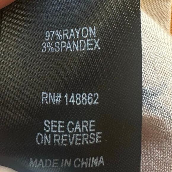 Torrid Mustard Floral Babydoll Top Size 5 - Picture 3 of 5